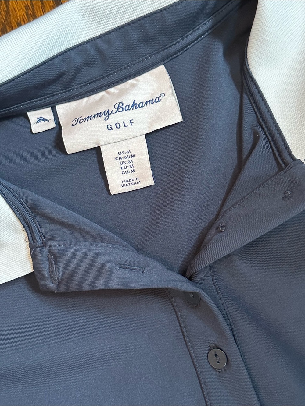 Tommy Bahama Golf Sleeveless Polo Dress Navy - Size M - Picture 3 of 8